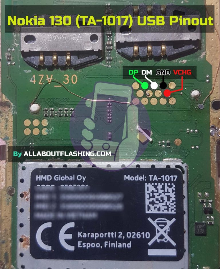 nokia ta 1017 charging ways